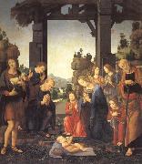 LORENZO DI CREDI The Adoration of the Shepherds oil on canvas